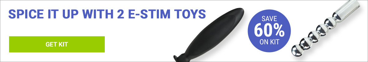 Pick Any 2 E-Stim Toys, Get 60% Off A Kit