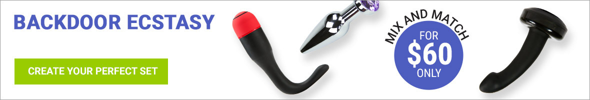 Backdoor Ecstasy! Opulent Anal Gift Set For $60