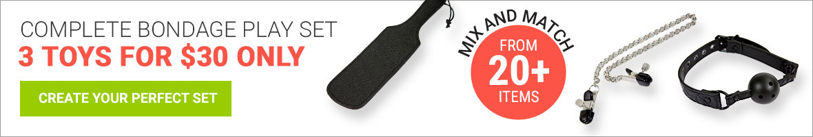 Complete Bondage Play! Starter Gift Set For $30 Only