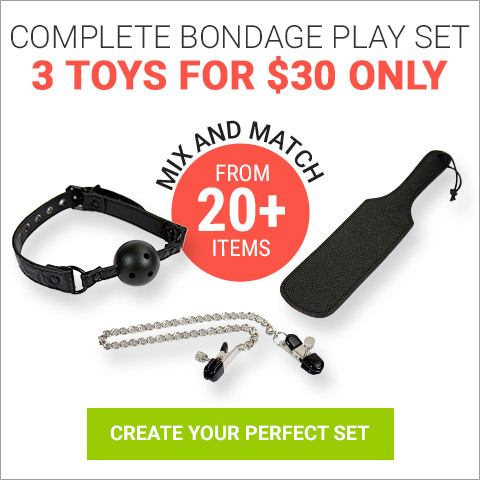 Complete Bondage Play! Starter Gift Set For $30 Only