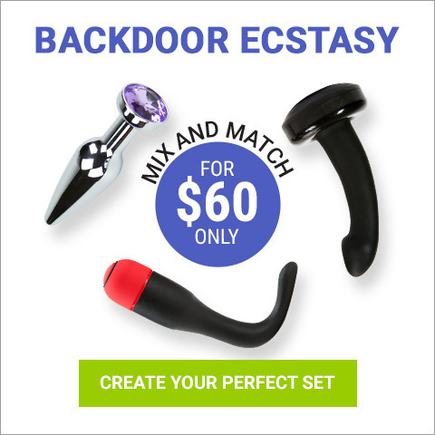 Backdoor Ecstasy! Opulent Anal Gift Set For $60